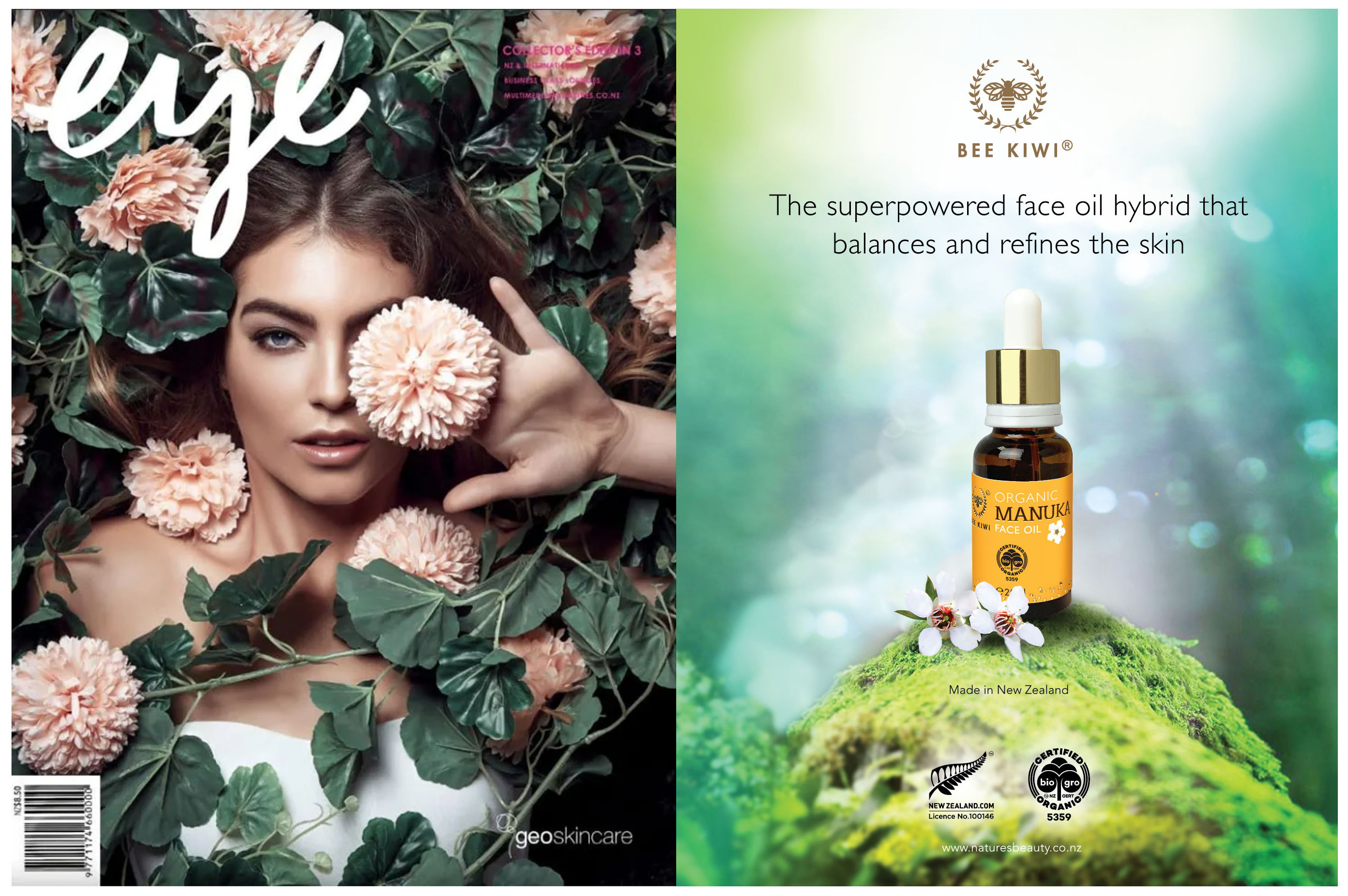 Manuka Face Oil | Eye Magazine | Bee Kiwi
