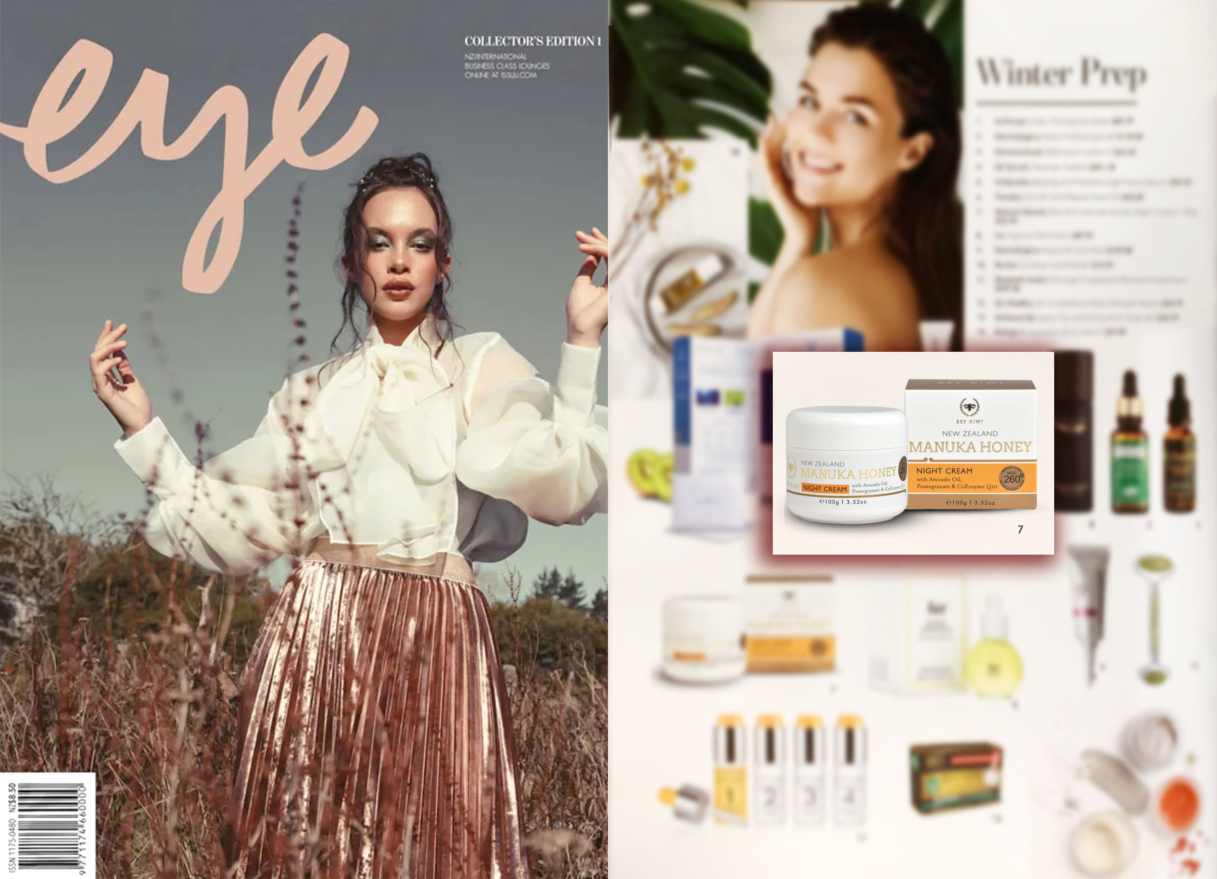 Night Cream | Eye Magazine | Bee Kiwi